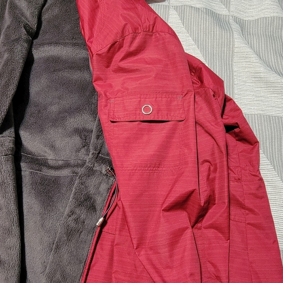 Free Country Women's XL Spring Faux Fur Lined Jacket - Picture 7 of 11